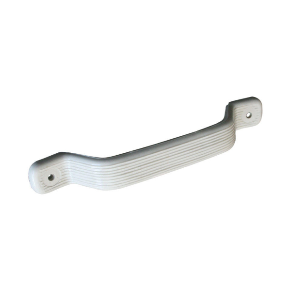 Inner cabine door handle silver beige VW Bus T1 211867171